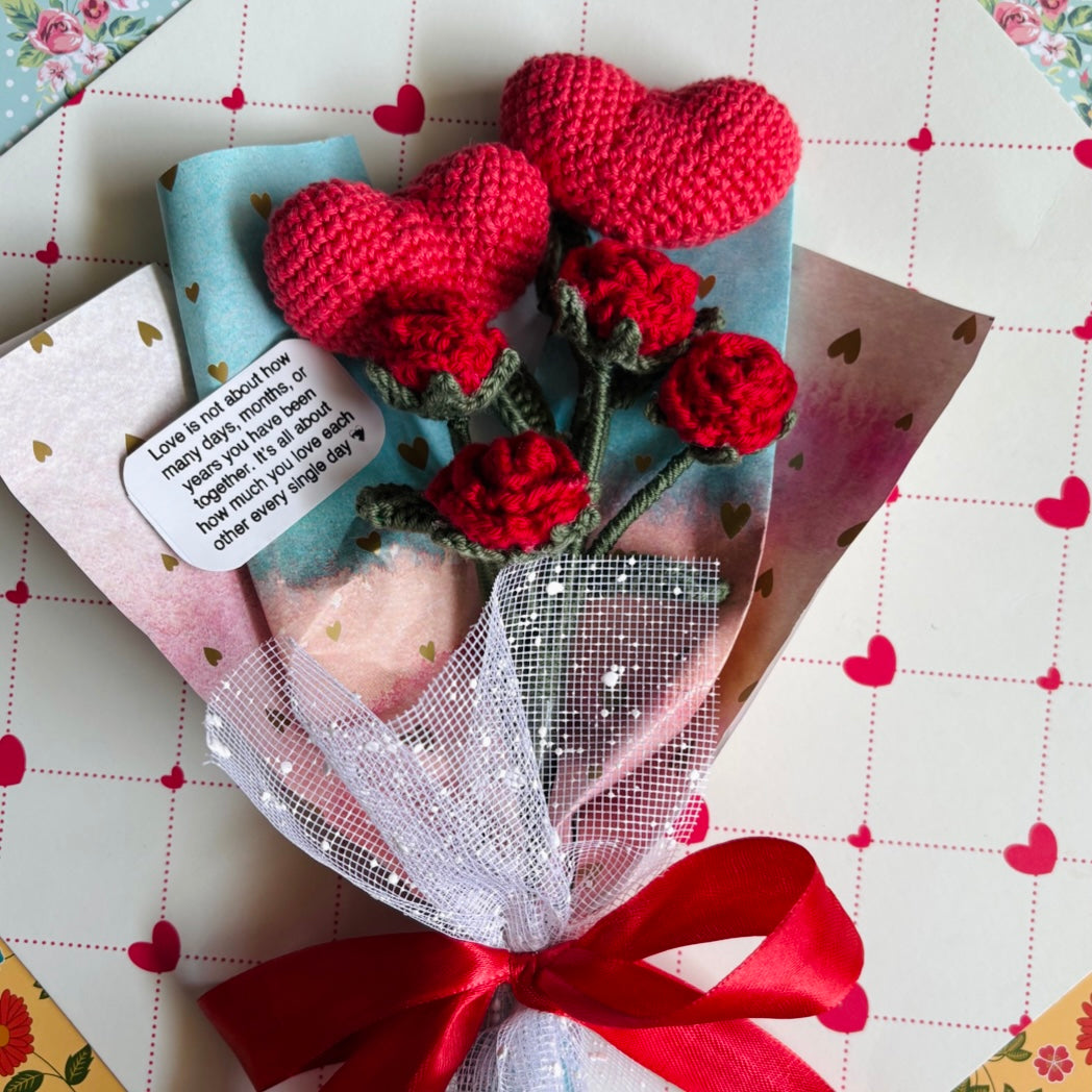 Hearts & MiniRoses Forever Bouquet