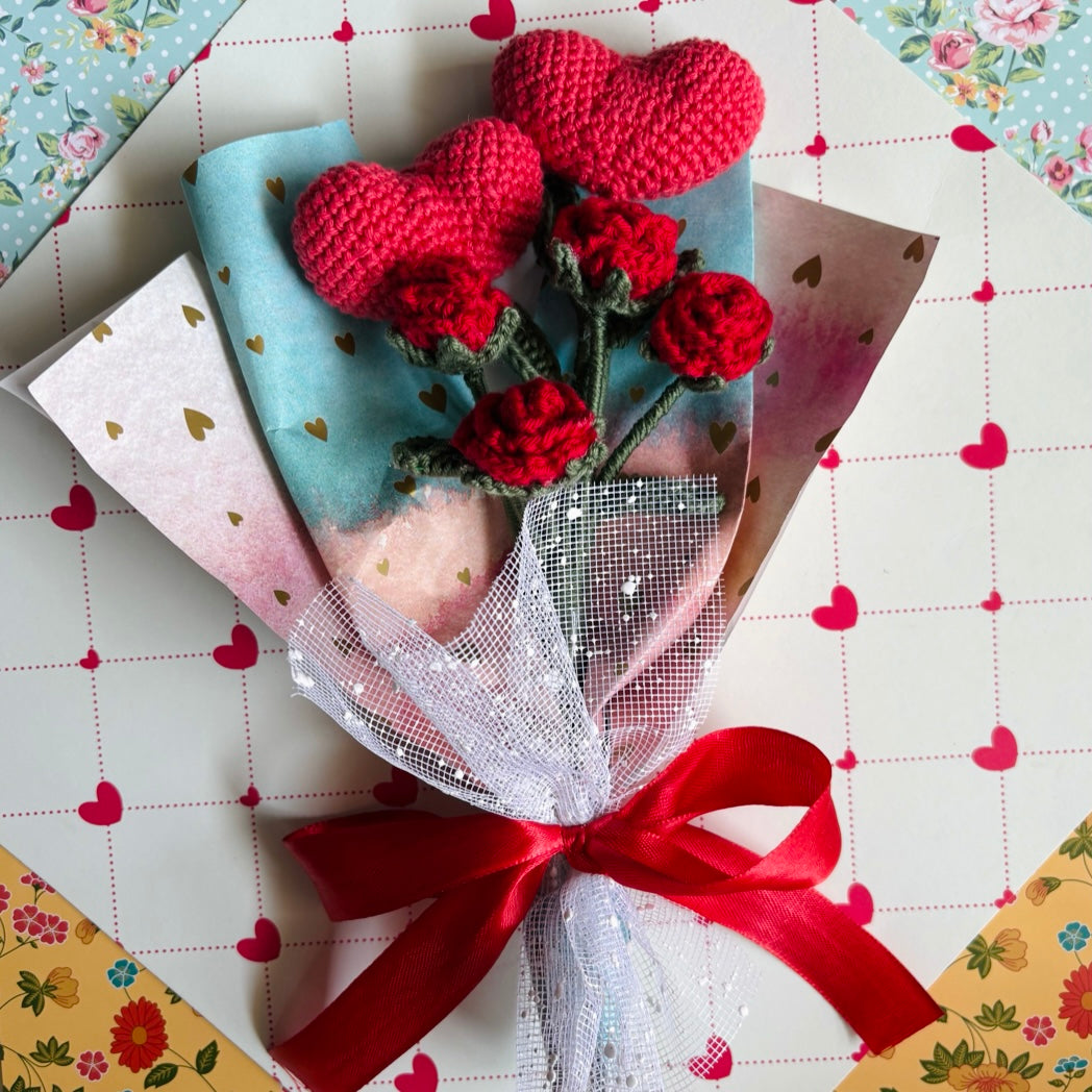Hearts & MiniRoses Forever Bouquet