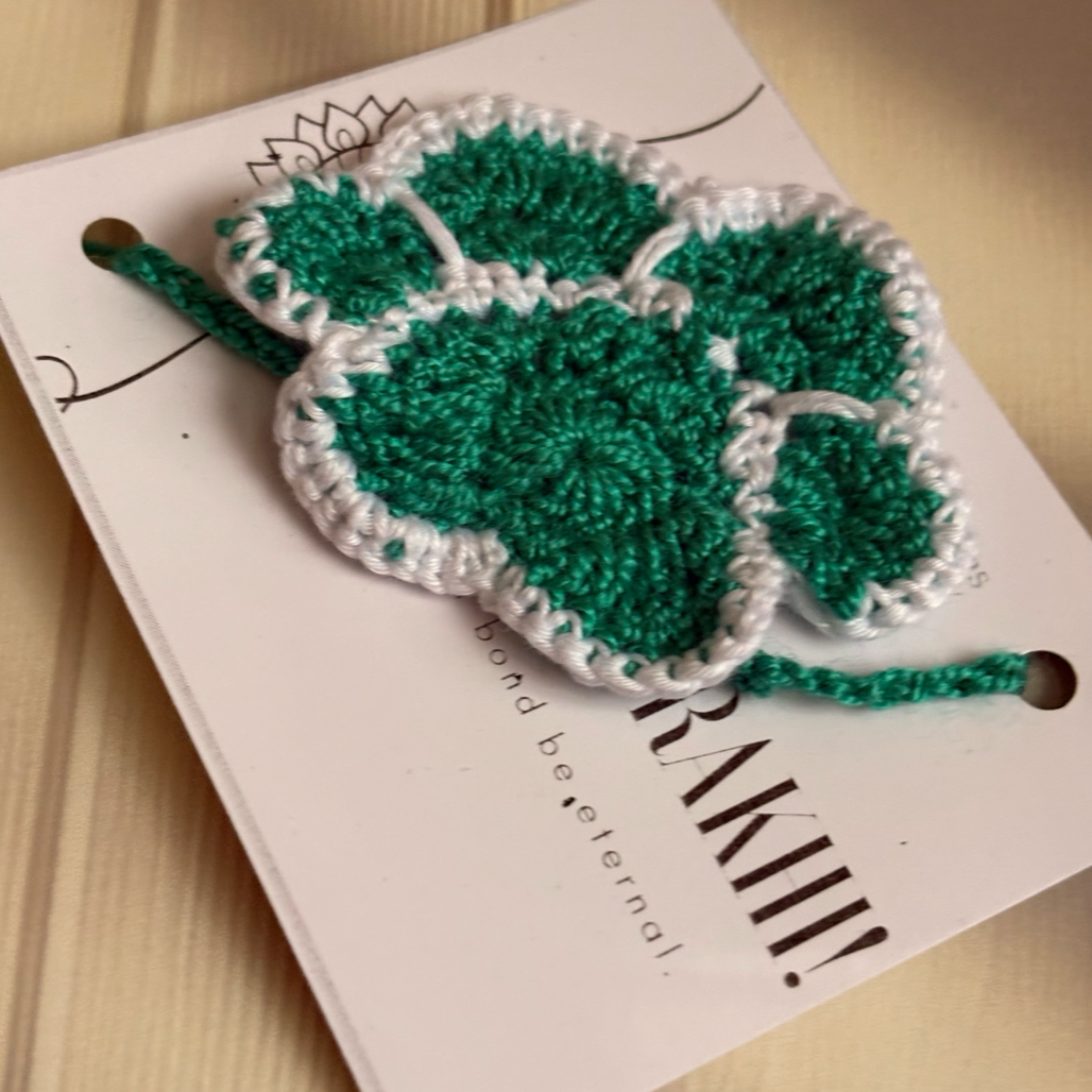 Handmade Paw Rakhi for Pets - Green
