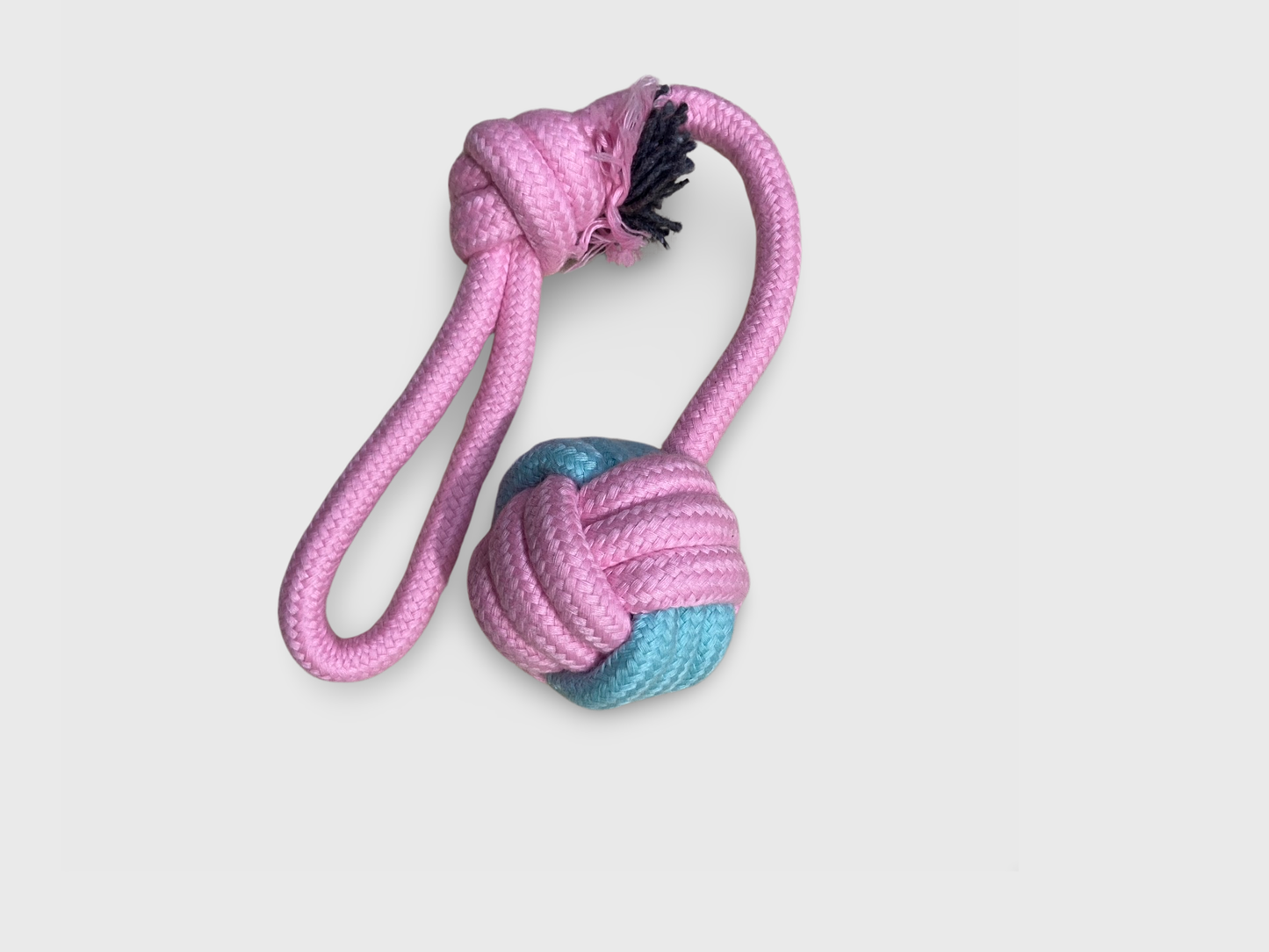 Ball Rope Toy (Pink)