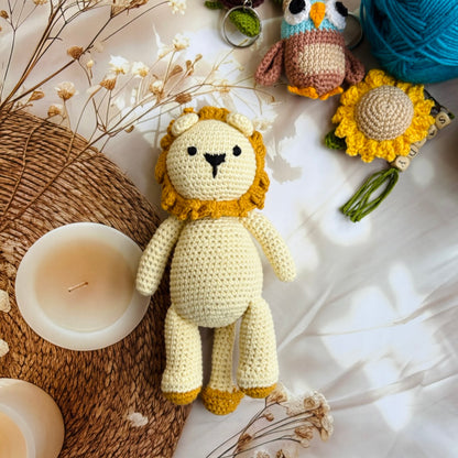 Lion Crochet Soft Toy