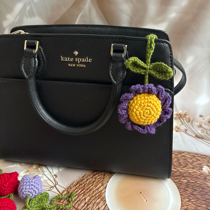 Daisy Bag Charm (large)