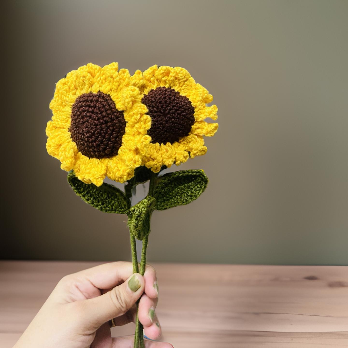 Crochet Sunflowers