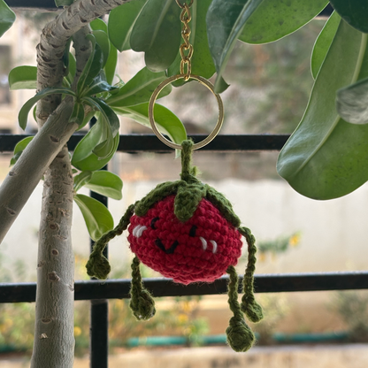 Tomato Keychain