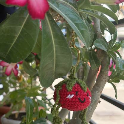 Tomato Keychain
