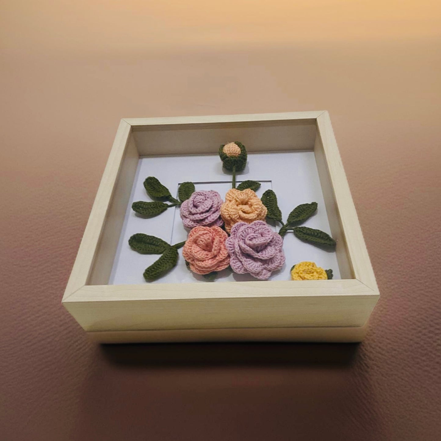 Rose Flowers Photo Frame