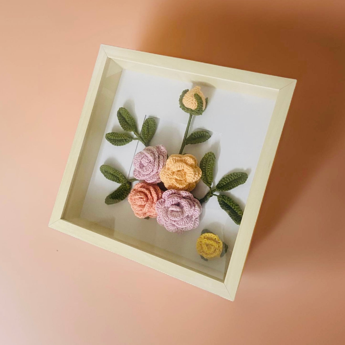 Rose Flowers Photo Frame