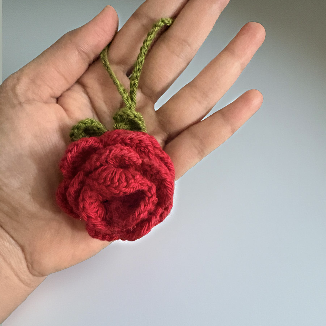 Rose Bag Charm