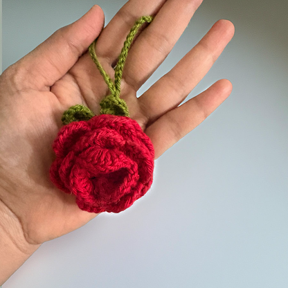 Rose Bag Charm