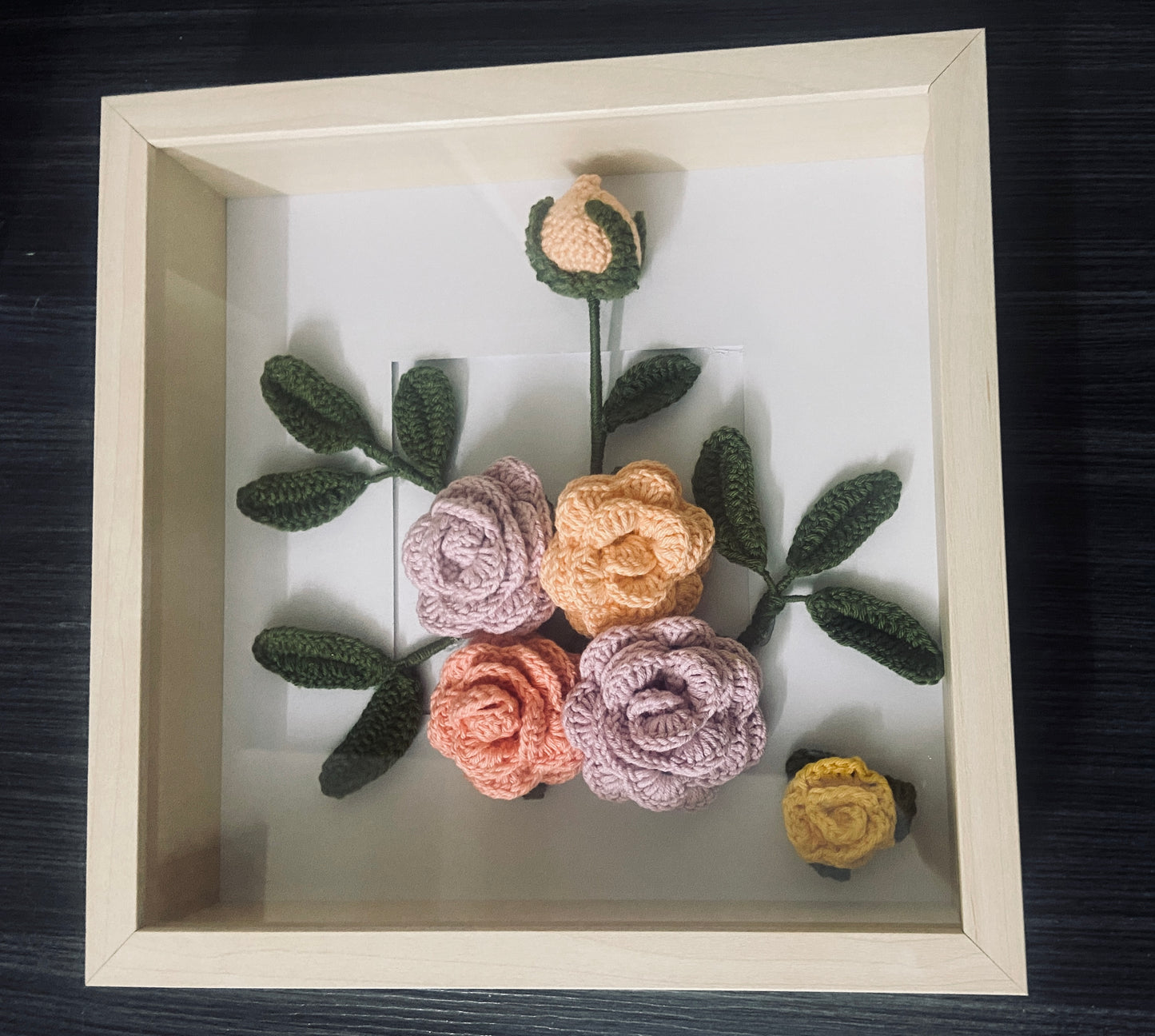 Rose Flowers Photo Frame