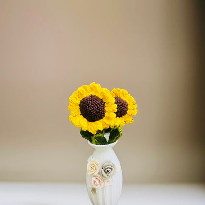 Crochet Sunflowers