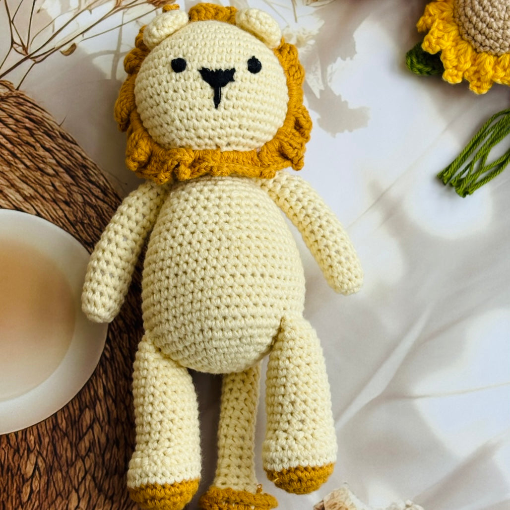 Lion Crochet Soft Toy