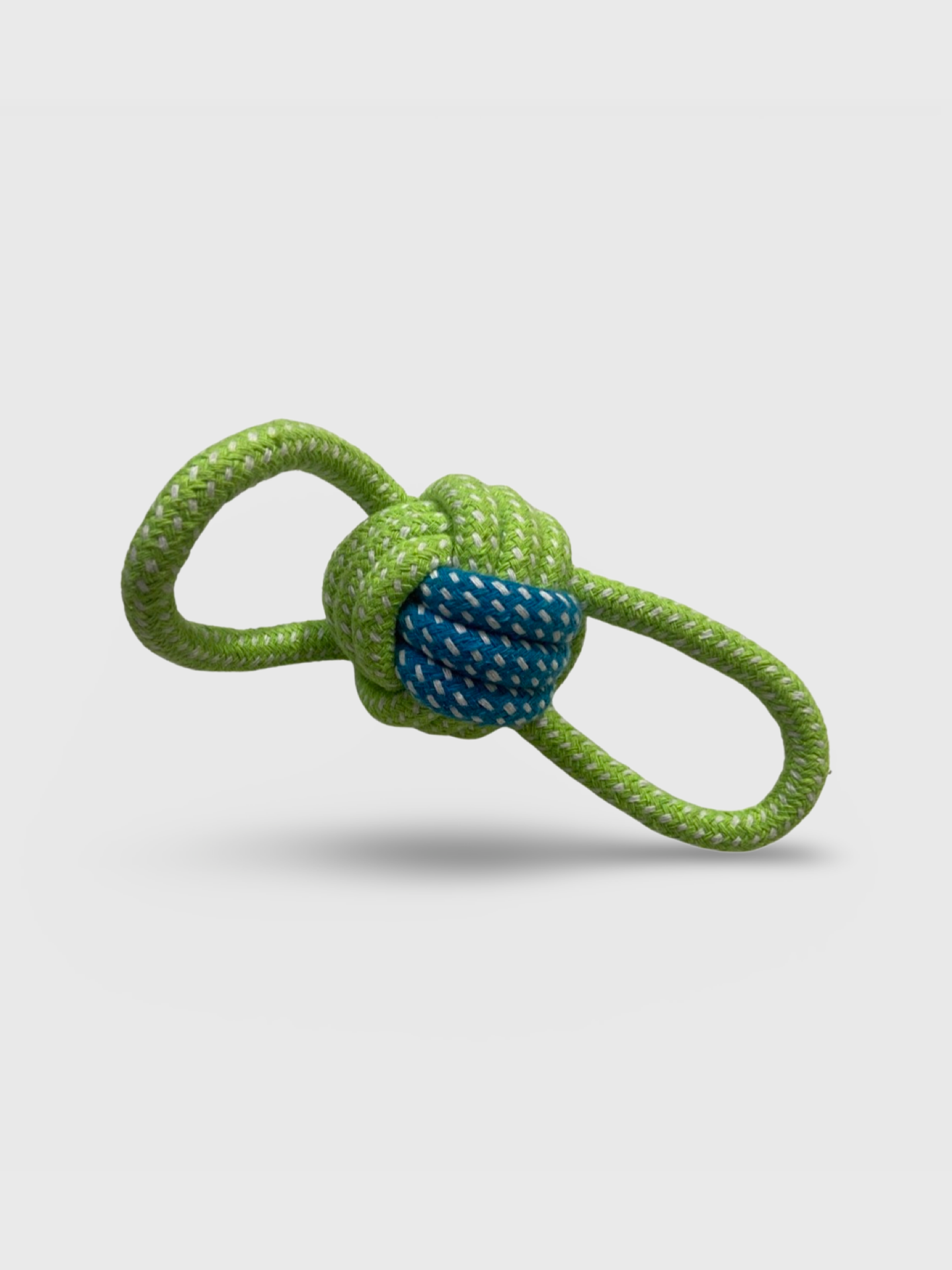 Double Loop Rope Toy (Green)