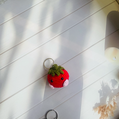 Tomato Keychain