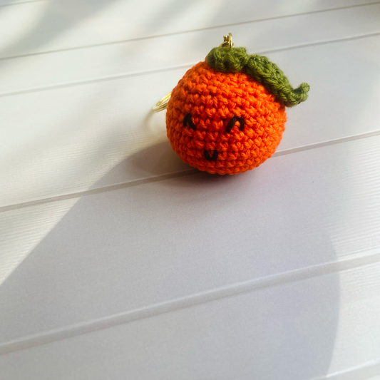 Orange Fruit Keychain