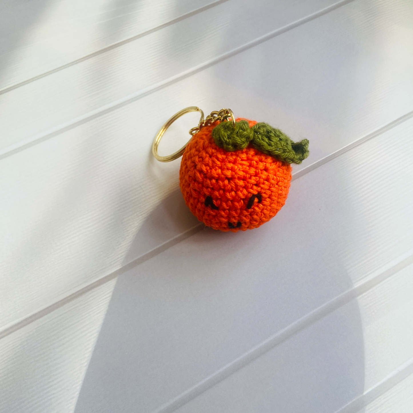 Orange Fruit Keychain