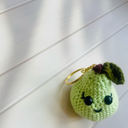 Pear Keychain