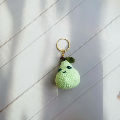 Pear Keychain