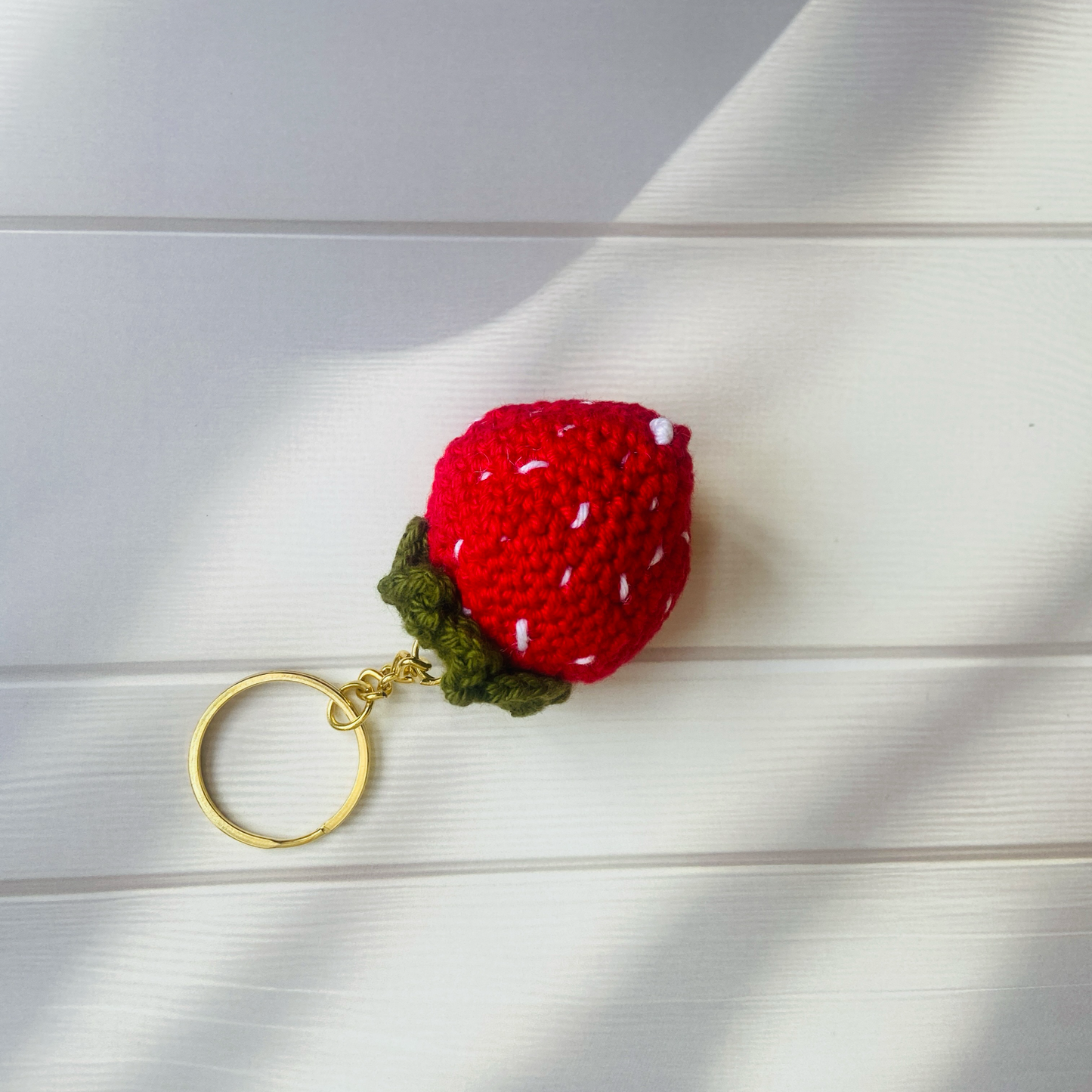 Strawberry Keychain