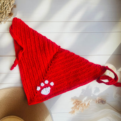 Pet Bandana - Red