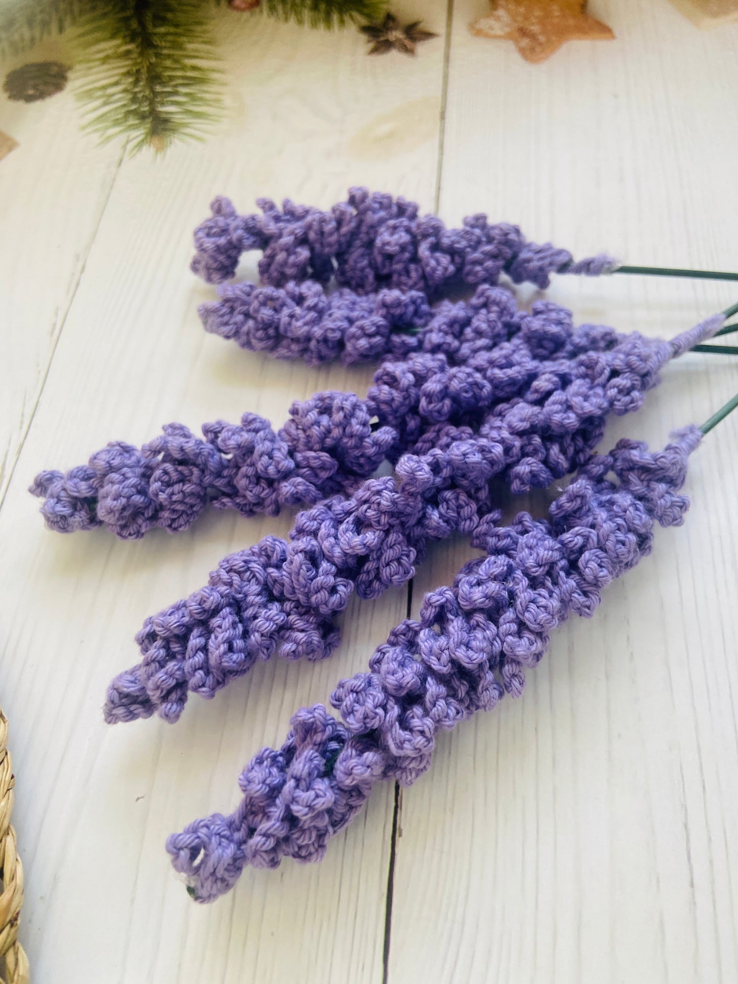 Lavender Flowers (Set of 5)