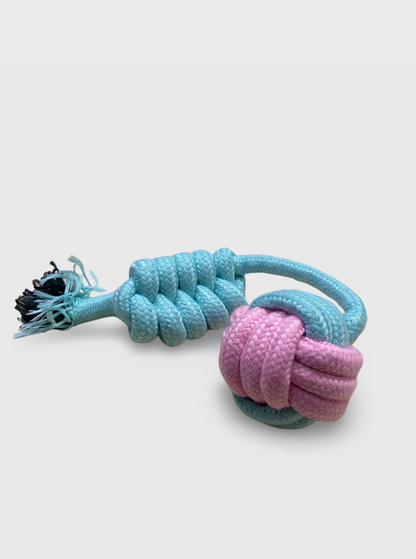 Knot with Ball Rope Toy