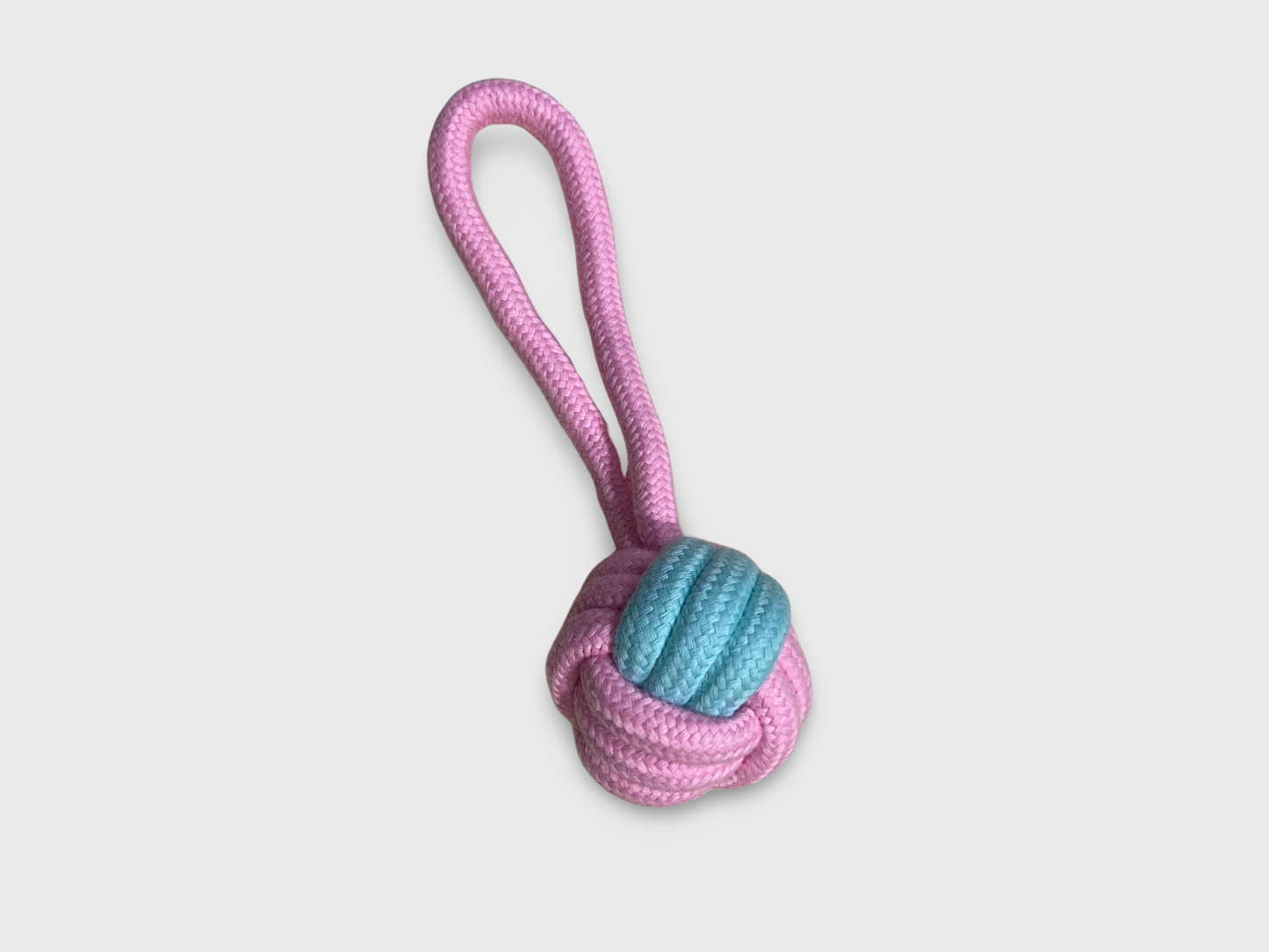 Loop with Ball Rope Toy (Pink)