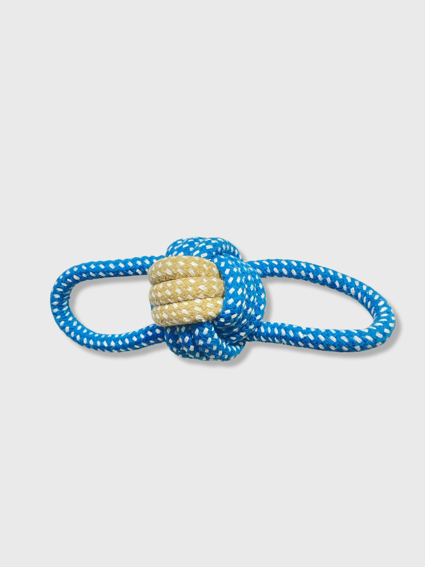 Double Loop Rope Toy (Blue) – Coos and Kisses