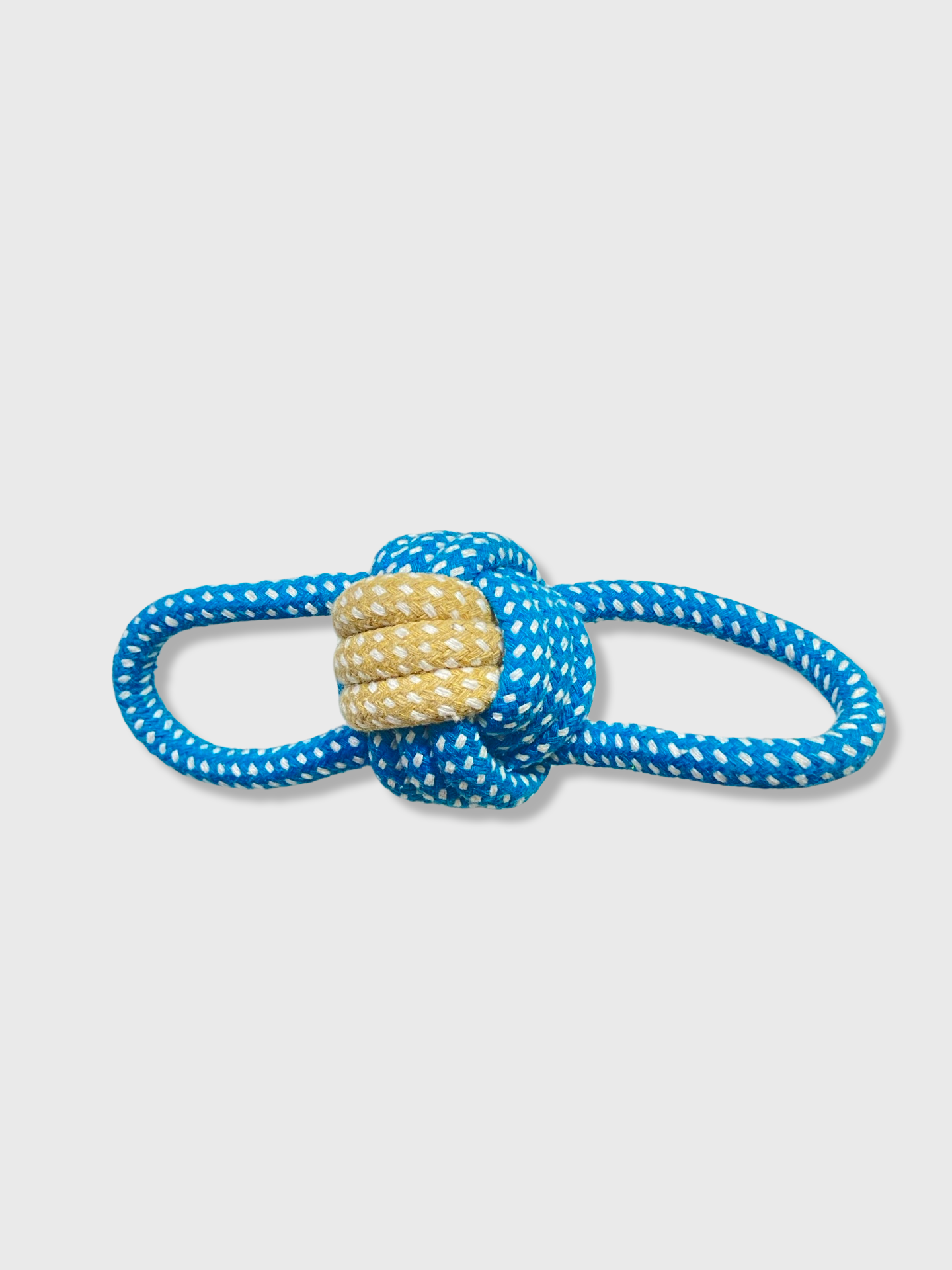 Double Loop Rope Toy (Blue)