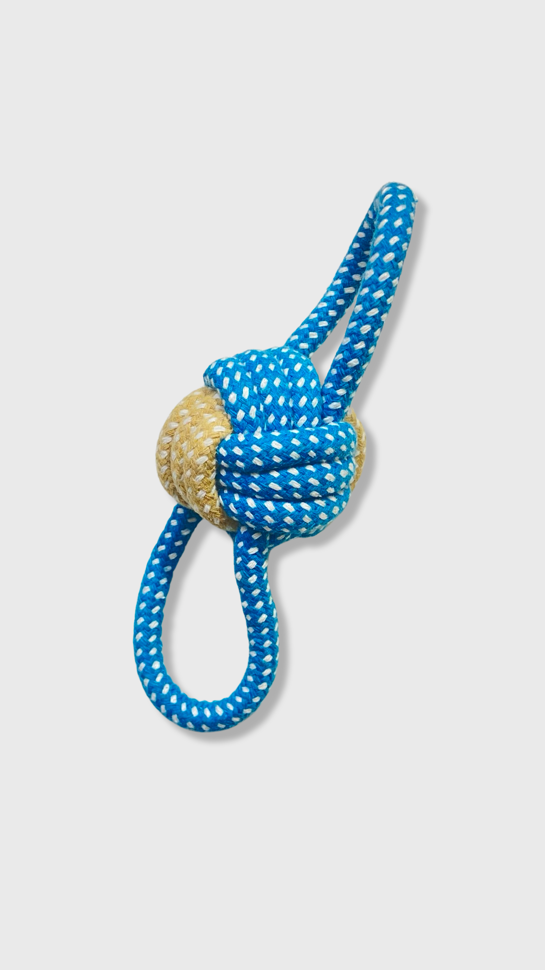 Double Loop Rope Toy (Blue) – Coos and Kisses