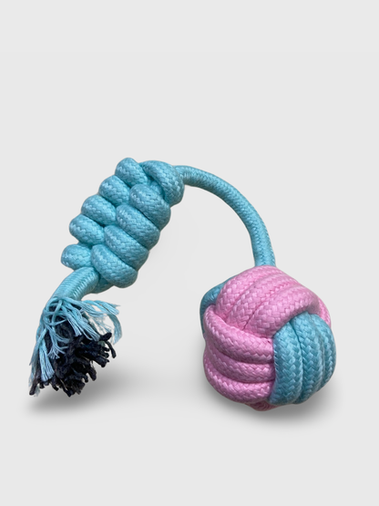 Knot with Ball Rope Toy