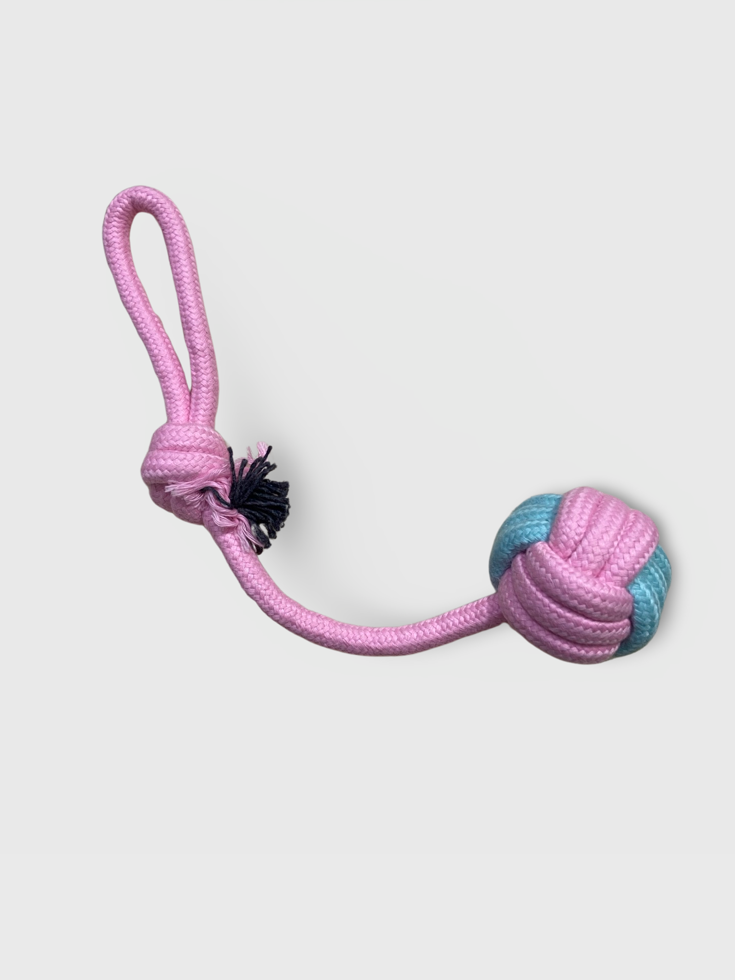 Ball Rope Toy (Pink)