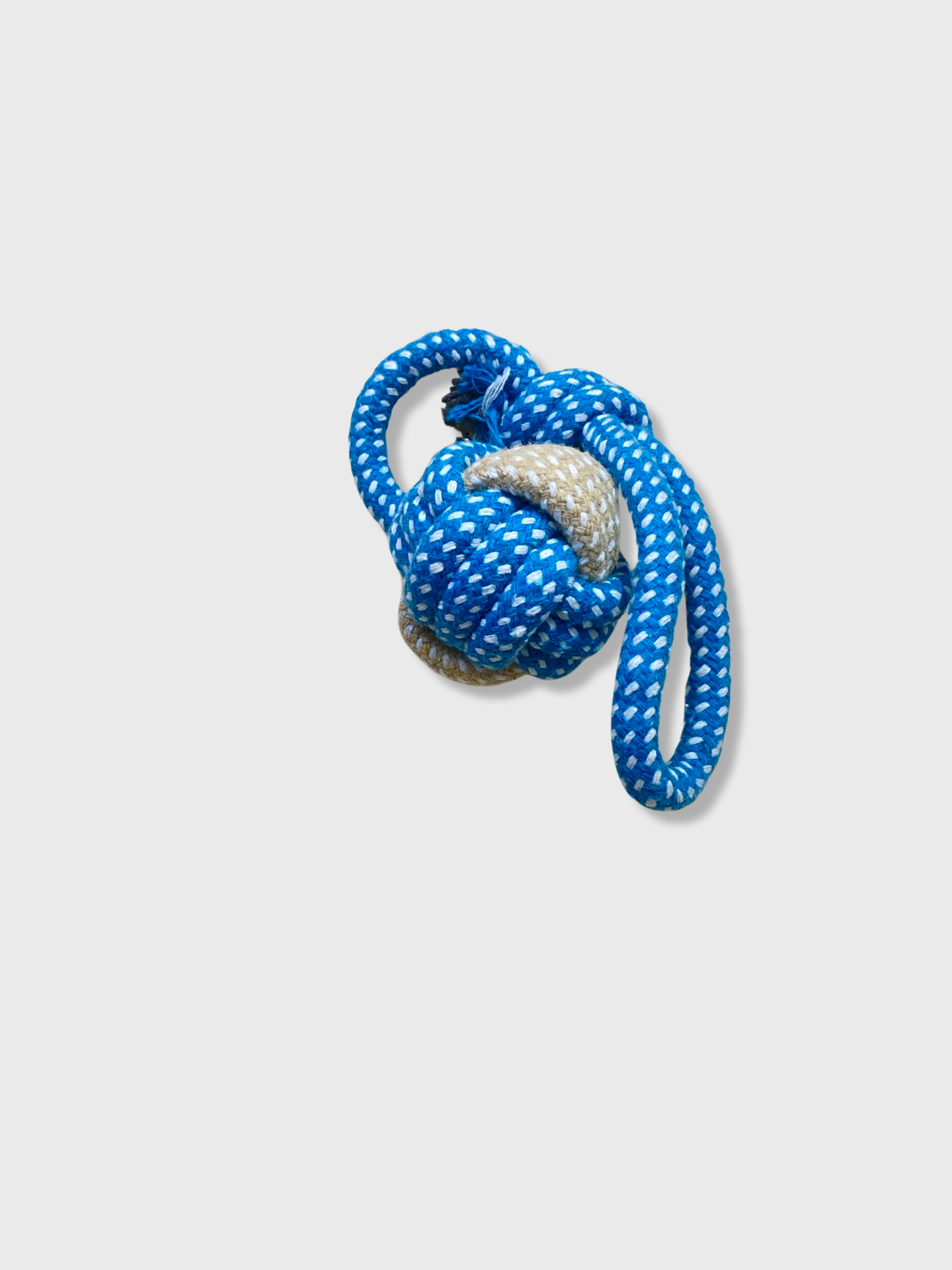 Ball Rope Toy (Blue)