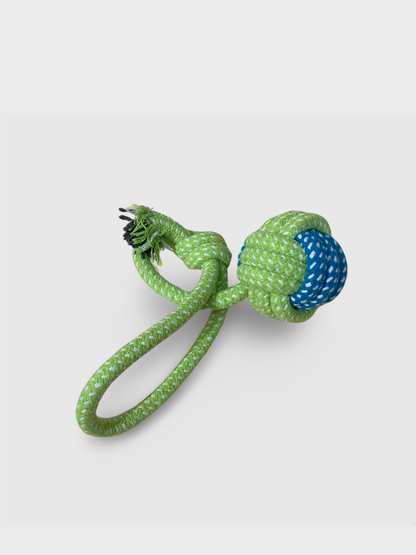 Ball Rope Toy (Green)