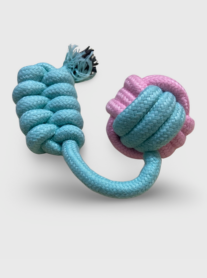 Knot with Ball Rope Toy