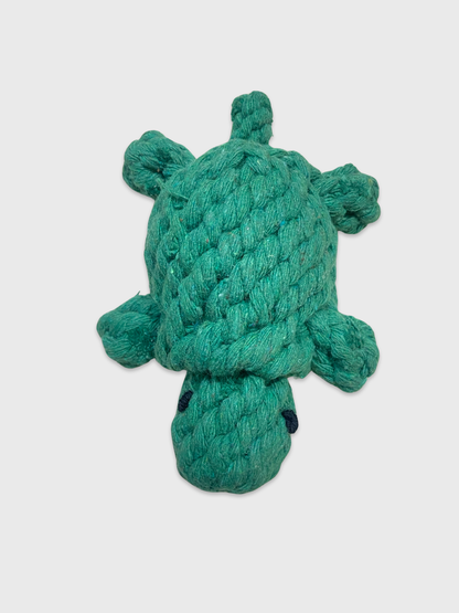 Turtle Cotton Rope Chew Toy